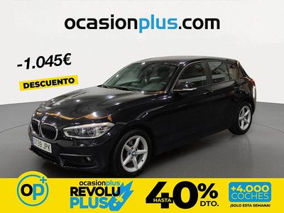 Usado BMW 116 116 CV (85 kW) 2016 Negro Utilitario