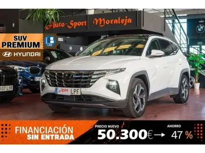 Usado Hyundai Tucson Style 265 CV (194 kW) 2021 Blanco SUV