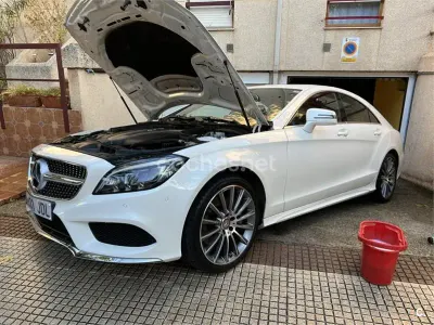 Usado Mercedes CLS350 258 CV (189 kW) 2015 Blanco Berlina