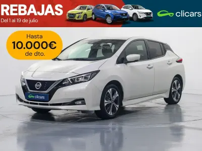 Usado Nissan Leaf N-Connecta 110 kW (150 CV) 2021 Blanco Utilitario