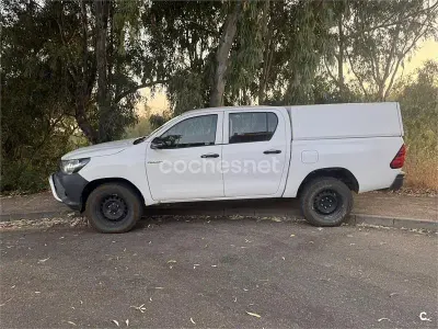 Usado Toyota HiLux 150 CV (110 kW) 2019 Blanco Pickup/Camioneta