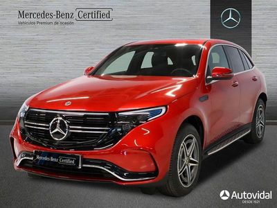 Usado Mercedes EQC400 300 kW (408 CV) 2023 Rojo SUV