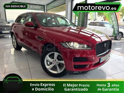 Usado Jaguar F-Pace Prestige 180 HP (132 kW) 2020 Vermelho SUV