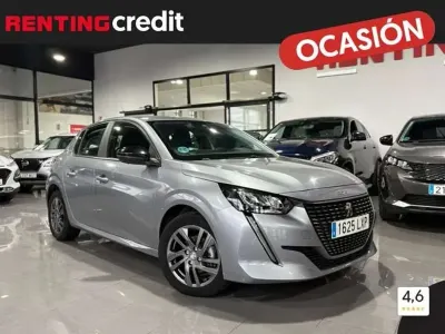 Usado Peugeot 208 Active 75 CV (55 kW) 2022 Gris Utilitario