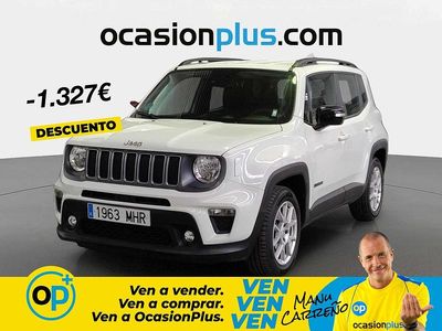 Usado Jeep Renegade Limited 130 CV (95 kW) 2023 Blanco SUV