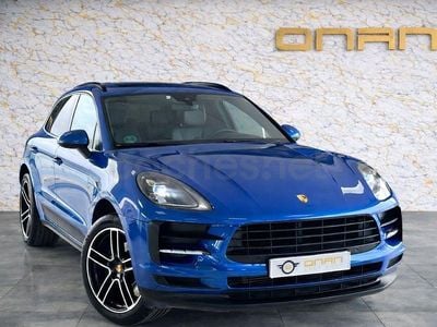 Usado Porsche Macan 245 CV (180 kW) 2019 Azul SUV