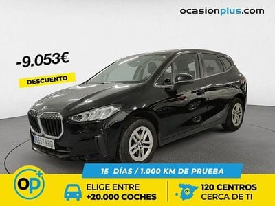 Usado BMW 218 Active Tourer 136 CV (100 kW) 2022 Negro Monovolumen