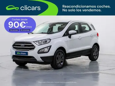 Usado Ford Ecosport Trend 99 CV (72 kW) 2021 Blanco SUV