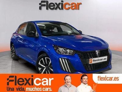 Usado Peugeot 208 Active 100 CV (73 kW) 2024 Azul Utilitario