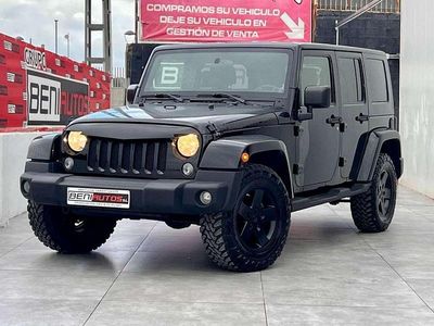 Negro Usado 2008 Jeep Wrangler Unlimited Sahara SUV | 31.990 €