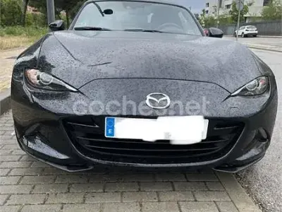 Usado Mazda MX5 Luxury 160 CV (117 kW) 2018 Negro Descapotable