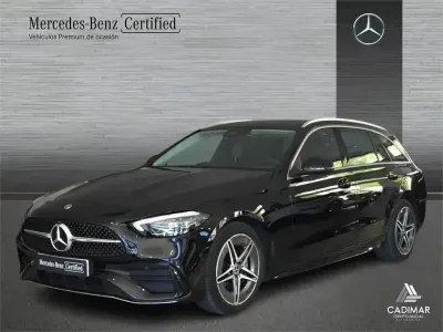 Usado Mercedes C220 200 CV (147 kW) 2025 Negro Familiar