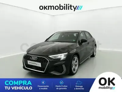 Usado Audi A3 S-Line 150 CV (110 kW) 2023 Negro Berlina
