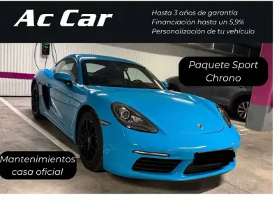 Käytetty Porsche 718 Cayman 299 HP (219 kW) 2019 Sininen Coupe - kaksiovinen