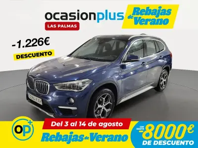 Usado BMW X1 116 CV (85 kW) 2019 Azul SUV