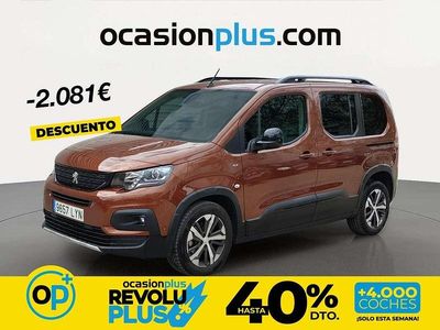 Usado Peugeot Rifter GTi 131 CV (96 kW) 2022 Marrón Monovolumen