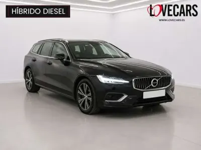 Usado Volvo V60 Inscription 197 CV (144 kW) 2022 Negro Familiar