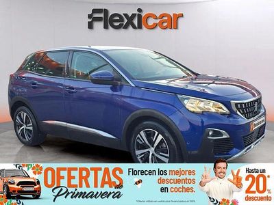Usado Peugeot 3008 Allure 130 CV (95 kW) 2018 Azul SUV