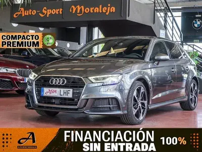 Usado Audi A3 S-Line 116 CV (85 kW) 2020 Gris / plata Berlina