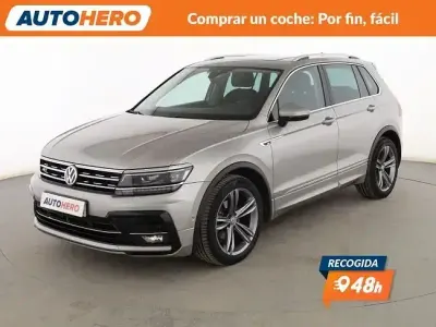 Usado VW Tiguan Sportline 150 CV (110 kW) 2018 Gris SUV
