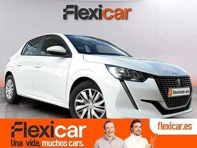 Usado Peugeot 208 Active 100 CV (73 kW) 2021 Gris Utilitario