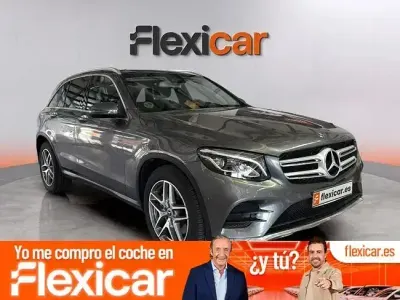 Usado Mercedes GLC220 170 CV (125 kW) 2017 Gris SUV