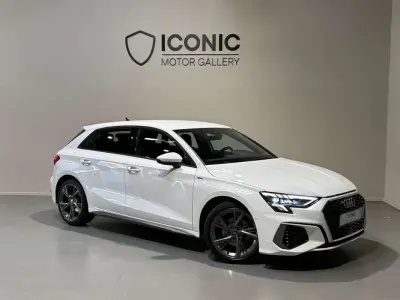 Usado Audi A3 Sportback S-Line 150 CV (110 kW) 2022 Blanco Utilitario