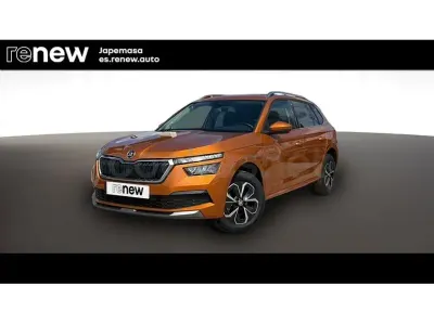 Usado Skoda Kamiq Ambition 110 CV (80 kW) 2022 Naranja SUV