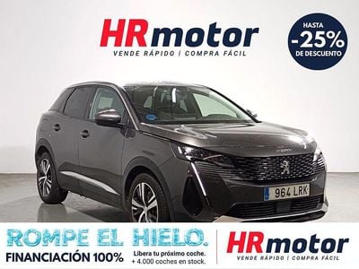 Usado Peugeot 3008 Allure 225 CV (165 kW) 2021 Gris SUV