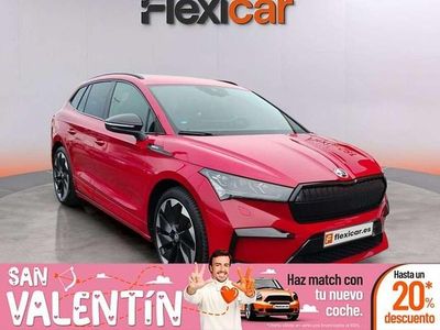 Rojo Usado 2022 Skoda Enyaq iV SportLine SUV | 25.490 €