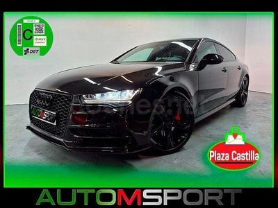 Usado Audi A7 Sportback S-Line 272 CV (200 kW) 2016 Negro Utilitario