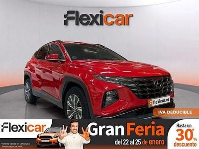 Rojo Usado 2021 Hyundai Tucson Style SUV | 24.490 € (Precio justo)