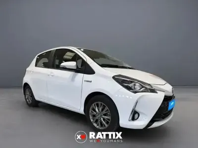 Brugt Toyota Yaris Hybrid Active 100 HK (73 kW) 2020 Hvid Sedan