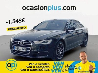 Käytetty Audi A6 Advanced 150 HP (110 kW) 2016 Musta Sedan