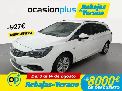 Usado Opel Astra GS Line 110 CV (80 kW) 2020 Blanco Familiar