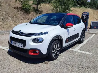 Usado Citroën C3 Shine 99 CV (72 kW) 2017 Blanco Berlina