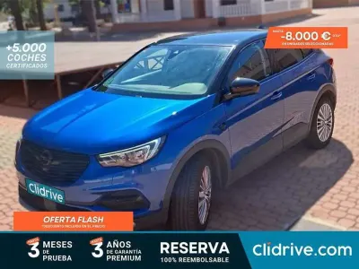 Brugt Opel Grandland X Excellence 120 HK (88 kW) 2018 Blå SUV