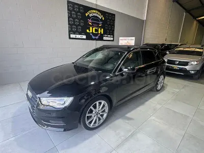 Usado Audi A3 S-Line 150 CV (110 kW) 2014 Negro Berlina