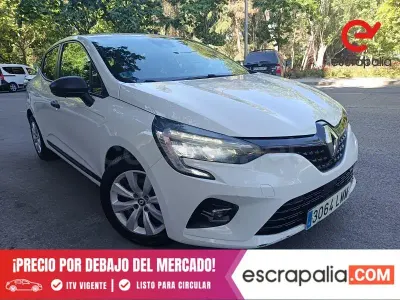 Usado Renault Clio V Business 100 CV (73 kW) 2021 Blanco Berlina
