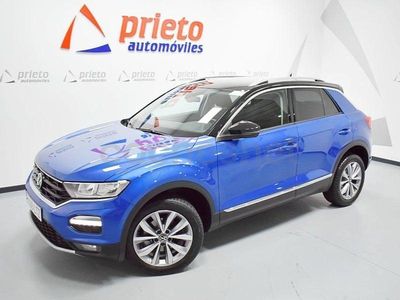 Usado VW T-Roc Advance 115 CV (84 kW) 2021 Azul SUV