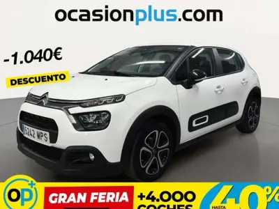 Usado Citroën C3 PureTech 82 CV (60 kW) 2024 Blanco Utilitario