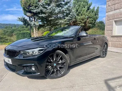 Käytetty BMW 430 Cabriolet M Sport 252 HP (185 kW) 2019 Musta Avoauto