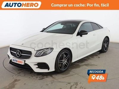 Usado Mercedes E220 AMG line 195 CV (143 kW) 2020 Blanco Coupe