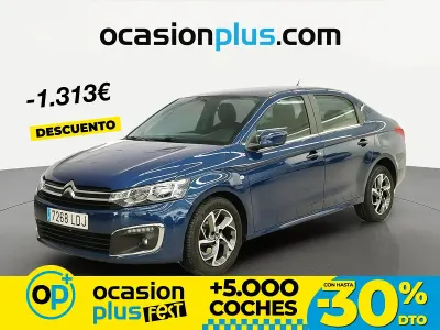 Begagnad Citroën C-Elysee I Shine 102 HK (75 kW) 2019 Blå Sedan