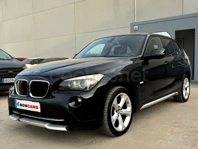 Usado BMW X1 177 CV (130 kW) 2010 Negro SUV