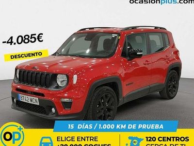 Usado Jeep Renegade Night Eagle 129 CV (94 kW) 2022 Rojo SUV