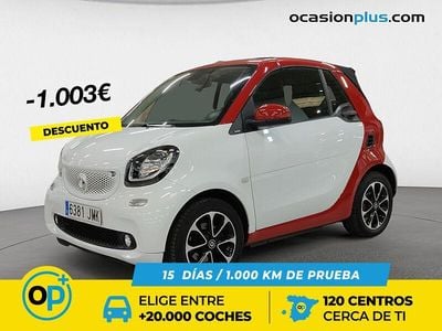 Blanco Usado 2016 Smart ForTwo Cabrio Passion Descapotable | 13.550 € (Caro)