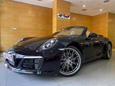 Usado Porsche 911 Carrera Cabriolet 370 CV (272 kW) 2017 Negro metalizado Descapotable