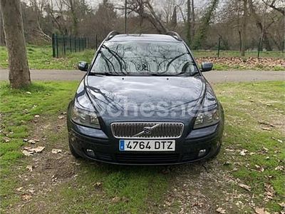 Usado Volvo V50 Momentum 110 CV (80 kW) 2006 Azul Familiar