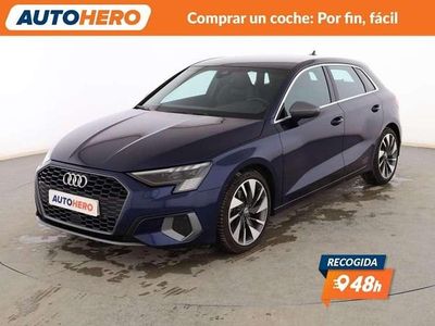 Usado Audi A3 Sportback Advanced 150 CV (110 kW) 2021 Azul Utilitario